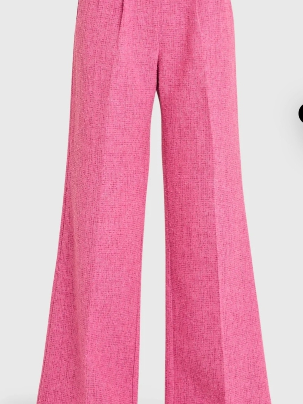Amanda Uprichard Women's Blythe Pants in Hot Pink with Double Belt Size Small - Picture 4 of 5